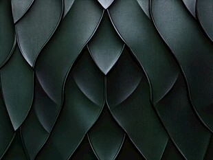 深绿色鳞片质感纹理背景
