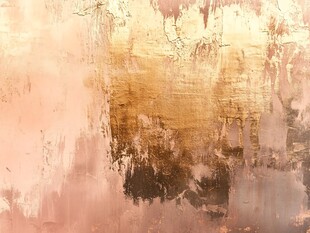 梦幻粉金抽象艺术背景图