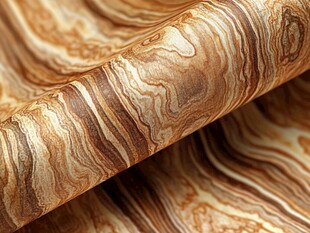 棕褐纹理装饰纸特写