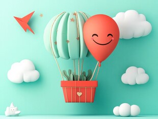 快乐气球云端梦幻之旅