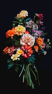 多彩缤纷鲜花花束