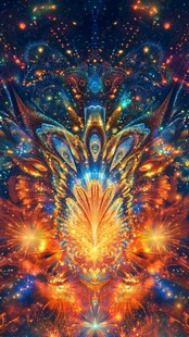 梦幻炫彩宇宙神秘生物