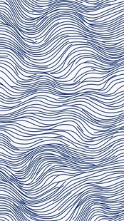 蓝白波浪线条无缝图案