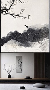 中式水墨风室内装饰意境图
