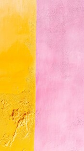 黄粉双色墙面纹理背景