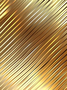金色斜线条纹金属质感背景