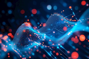 科技感DNA链动态视觉效果