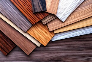 多样木纹板材展示