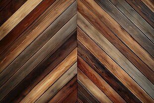 人字拼木纹地板纹理特写