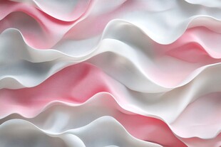 粉色白色渐变波浪纹理背景