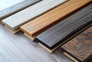 多样木纹地板展示