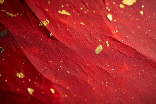 红色金箔纹理精美背景