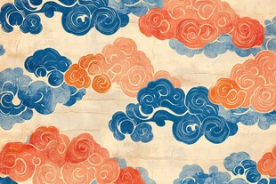 中式传统云纹图案设计