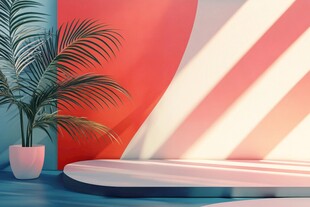 室内绿植场景展示空间美学