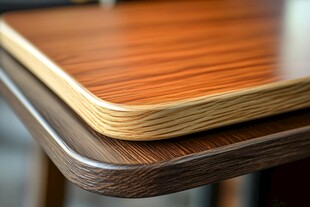 精致木质桌面细节展示