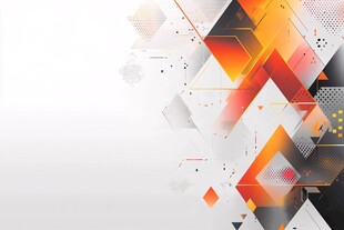 几何动感抽象艺术背景图