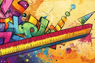 创意涂鸦中的多彩文具世界