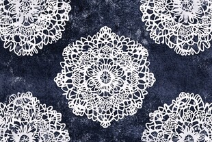 白色蕾丝花纹图案背景