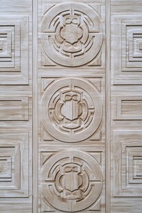 中式木雕墙面装饰纹理