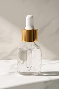 简约玻璃滴管精华液瓶