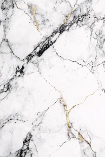 奢华金线白大理石纹理