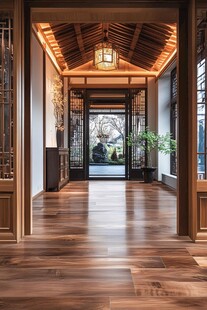 中式典雅门厅 尽显东方韵味