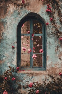 复古花窗 岁月里的浪漫景致