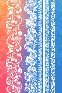 多彩花纹装饰图案设计