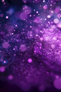 梦幻紫色光斑背景效果