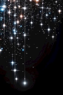 梦幻星芒背景图