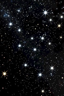 璀璨星空 梦幻星辰闪烁