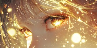 梦幻金眸 闪耀的迷人瞬间