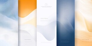 简约流体渐变背景素材