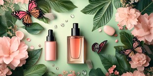 花香蝶舞间的精致香氛