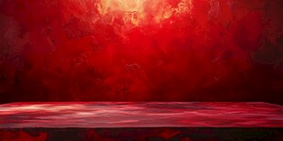 红色梦幻背景展示台