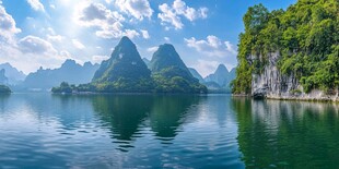 漓江山水美景如画