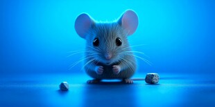 可爱萌鼠与小物件