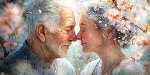 相伴一生的浪漫银发爱情