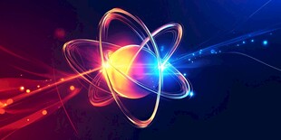 绚丽原子结构 科技之光