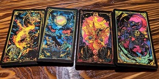 神秘绚丽塔罗牌艺术展示