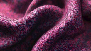 紫红色纹理织物特写