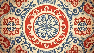 中式传统花纹精美图案