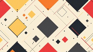 几何图案抽象背景设计图