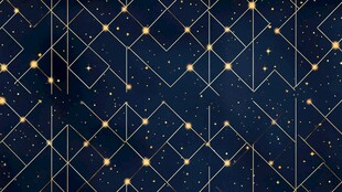星空几何图案背景设计