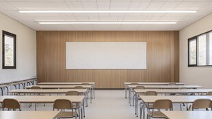 简约现代风格的教室空间