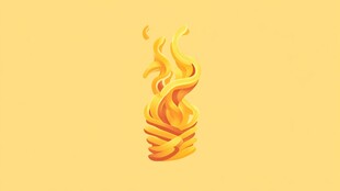 火焰缠绕图案设计