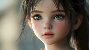 可爱萌娃 灵动双眸惹人怜