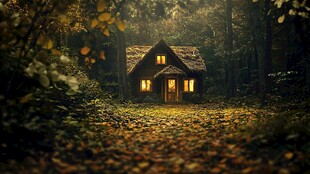 森林中的温馨小屋