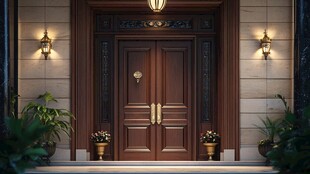 豪华入户门 尽显高端格调