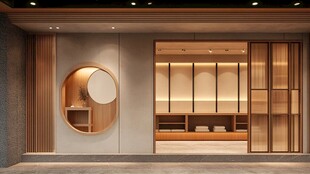 日式风格店铺室内设计